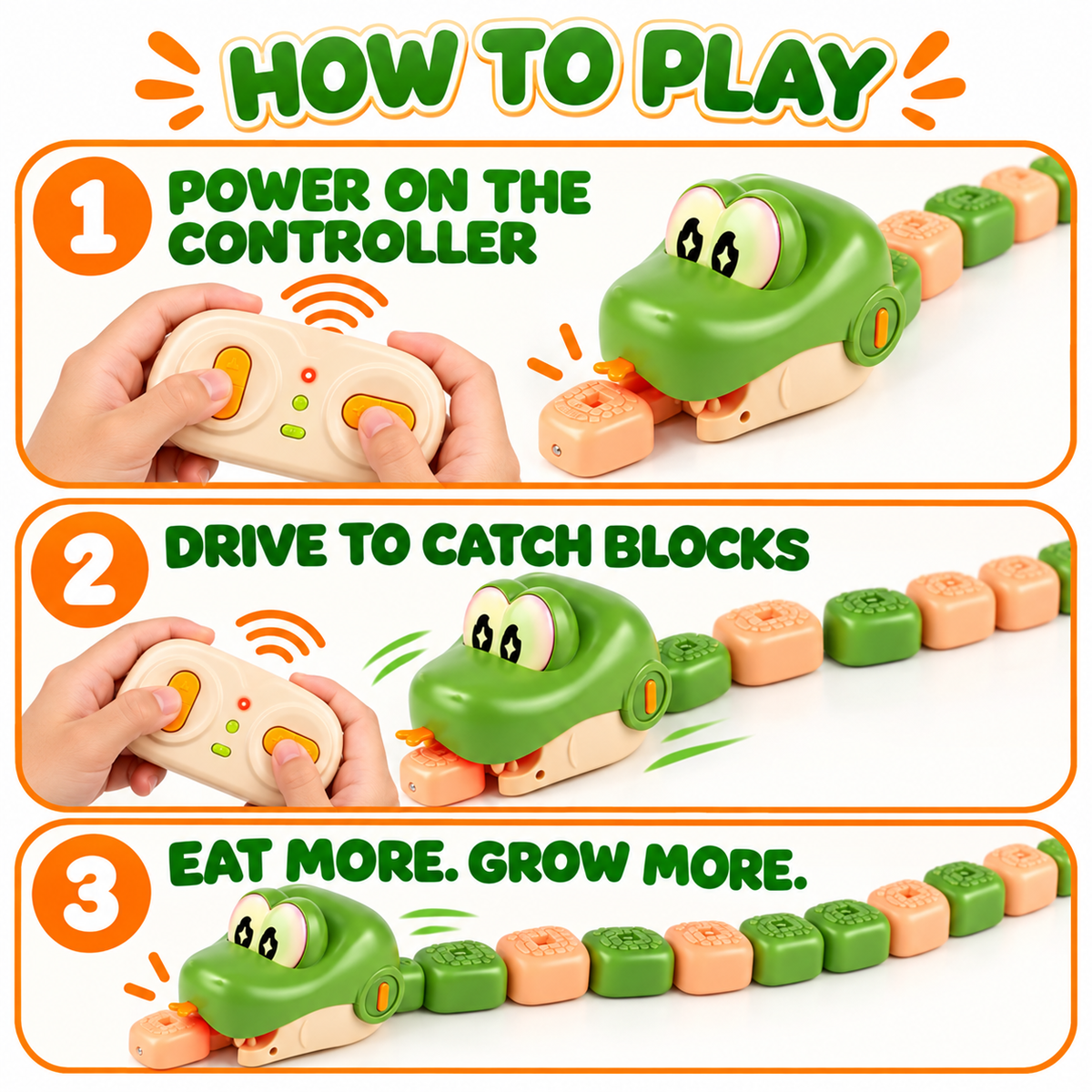 Remote Control Snake Game